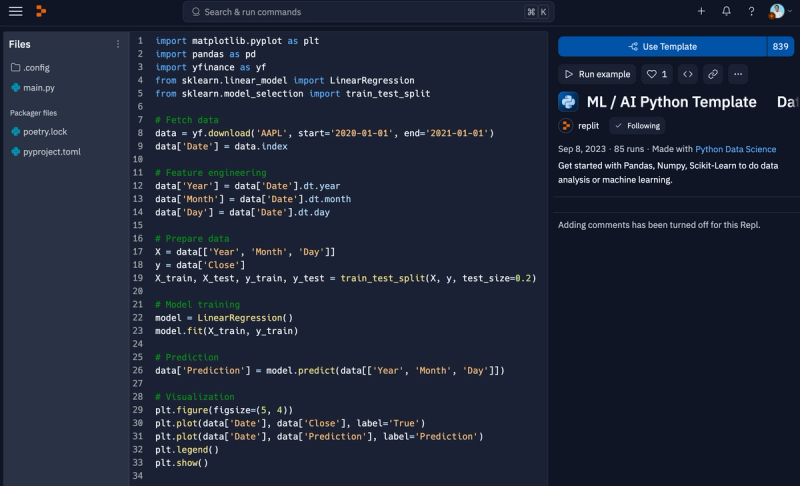 Data analysis script