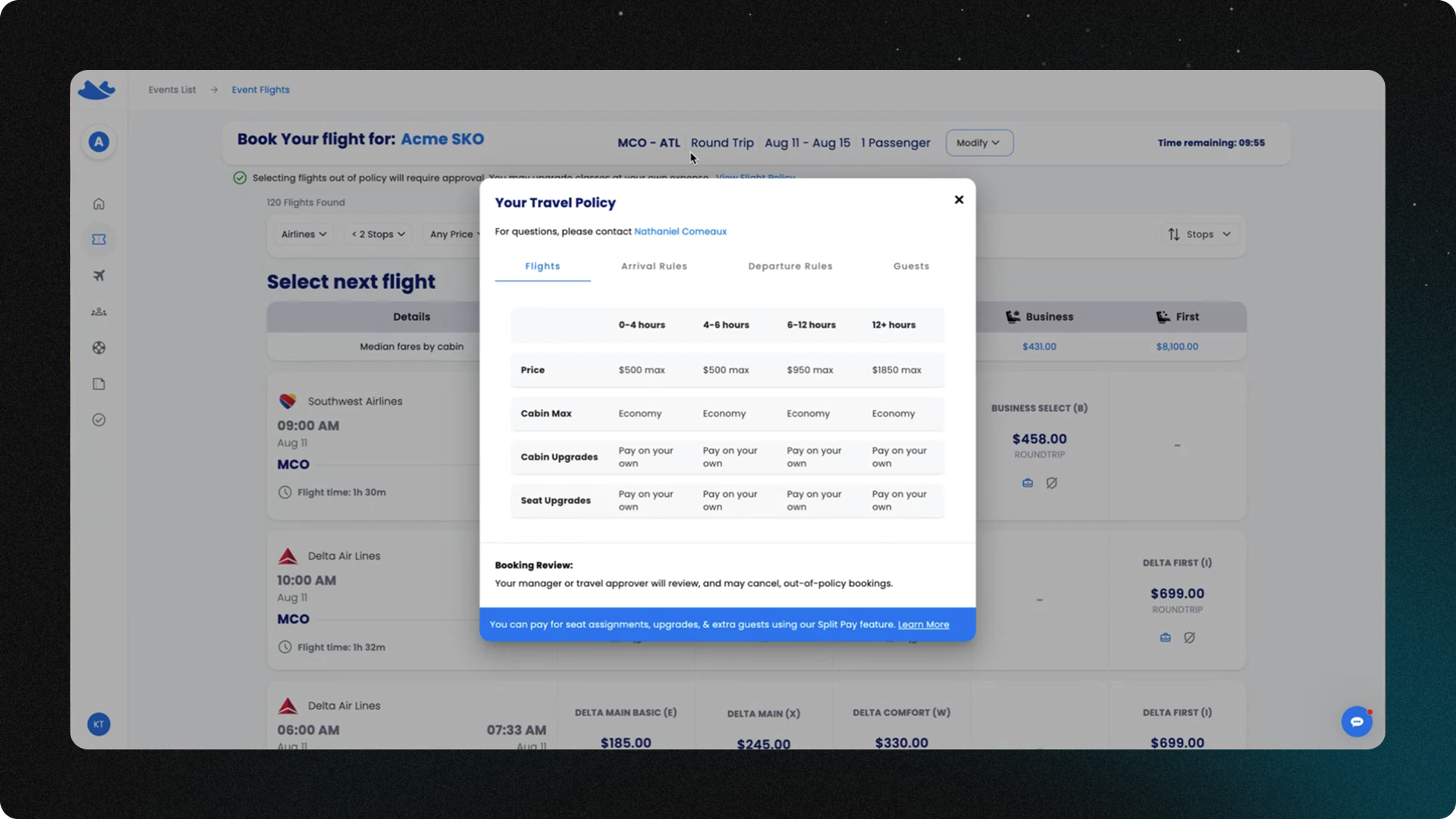 allfly-travel-policy