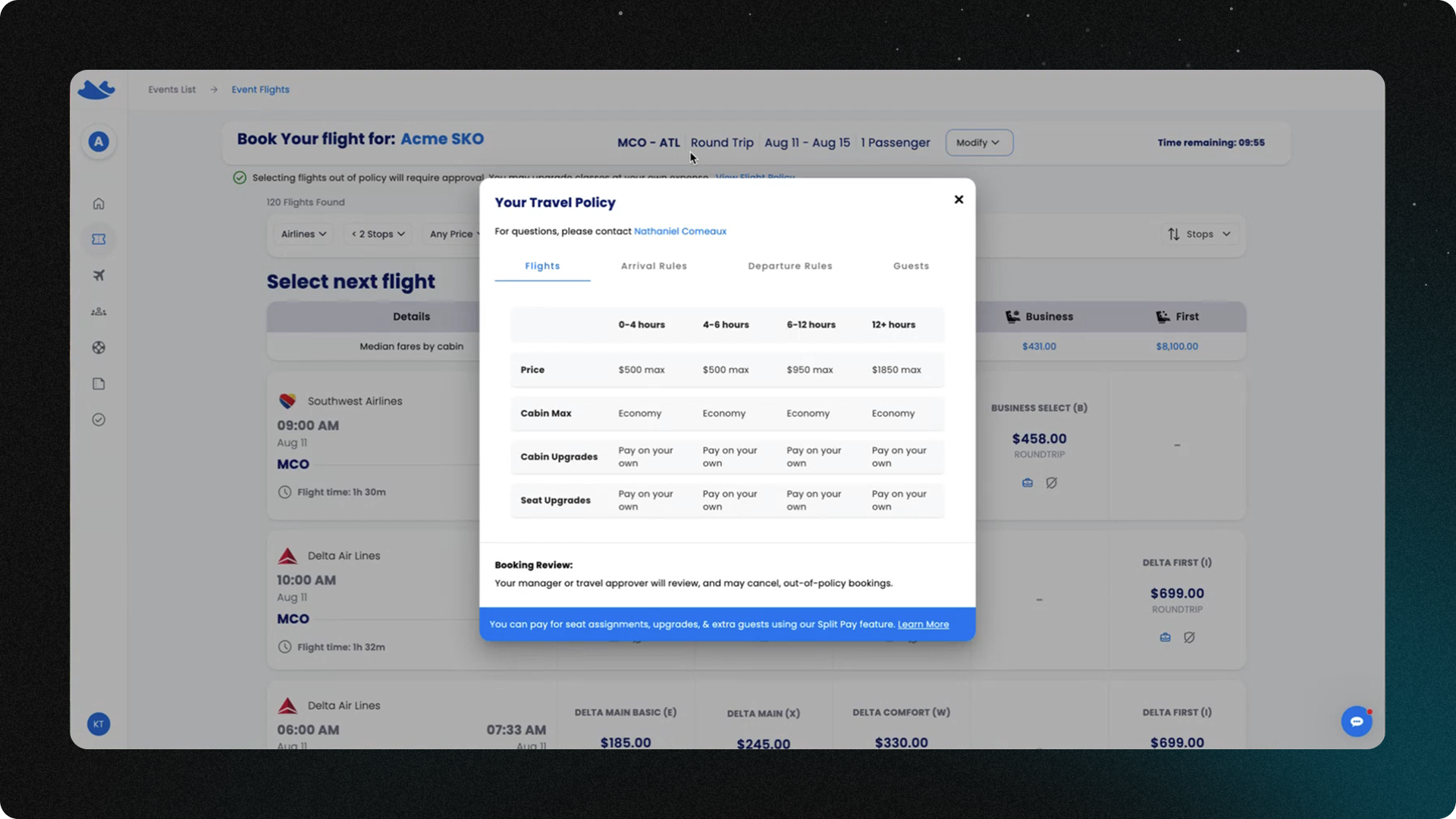 allfly-travel-policy