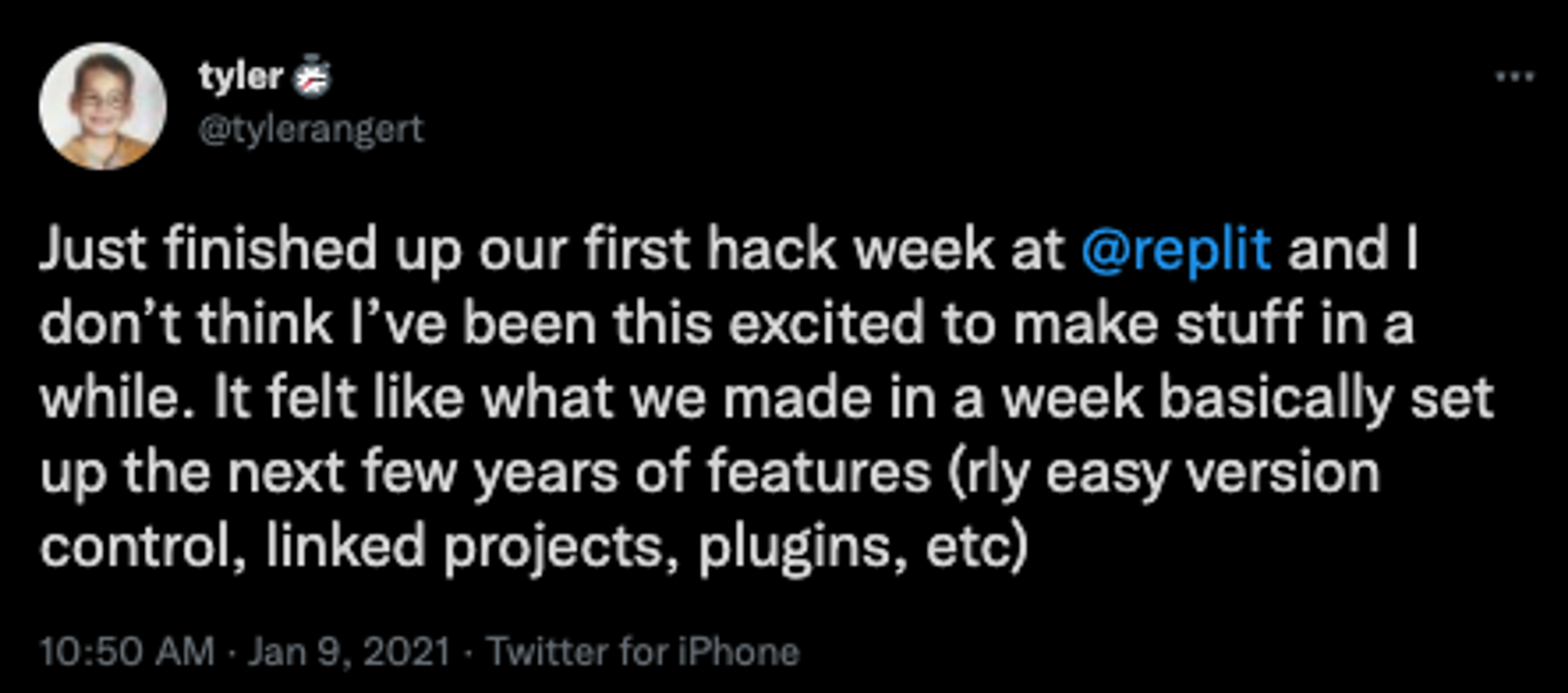 Old Tweet