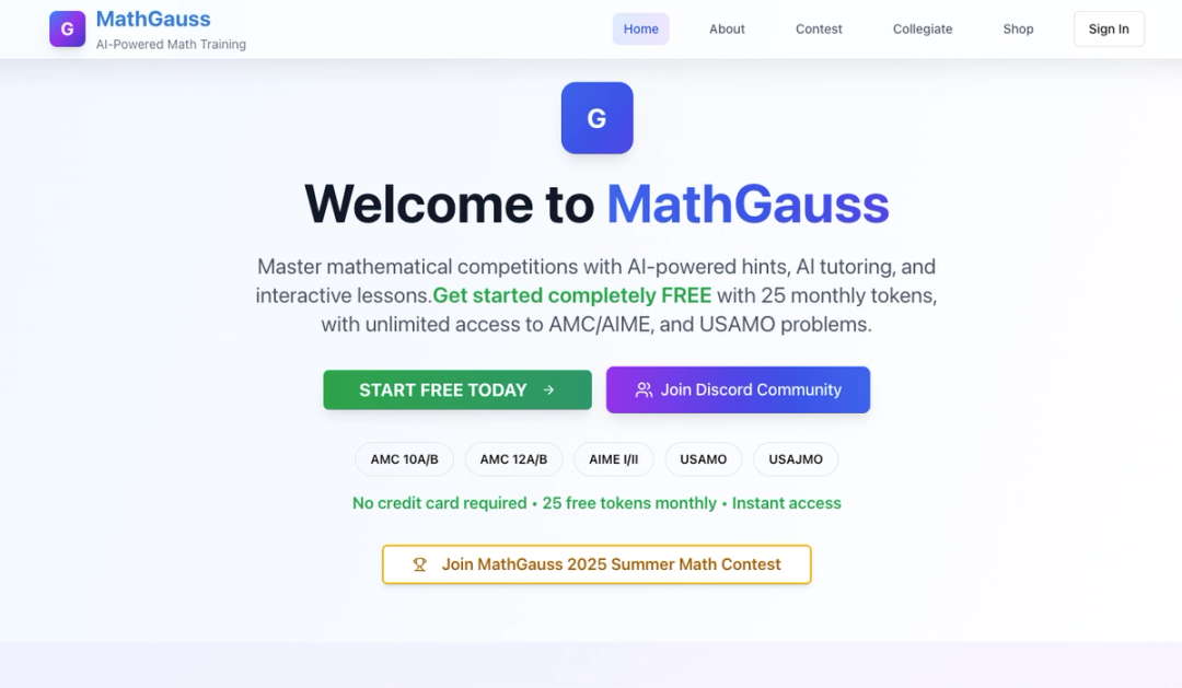 MathGauss - Replit Gallery