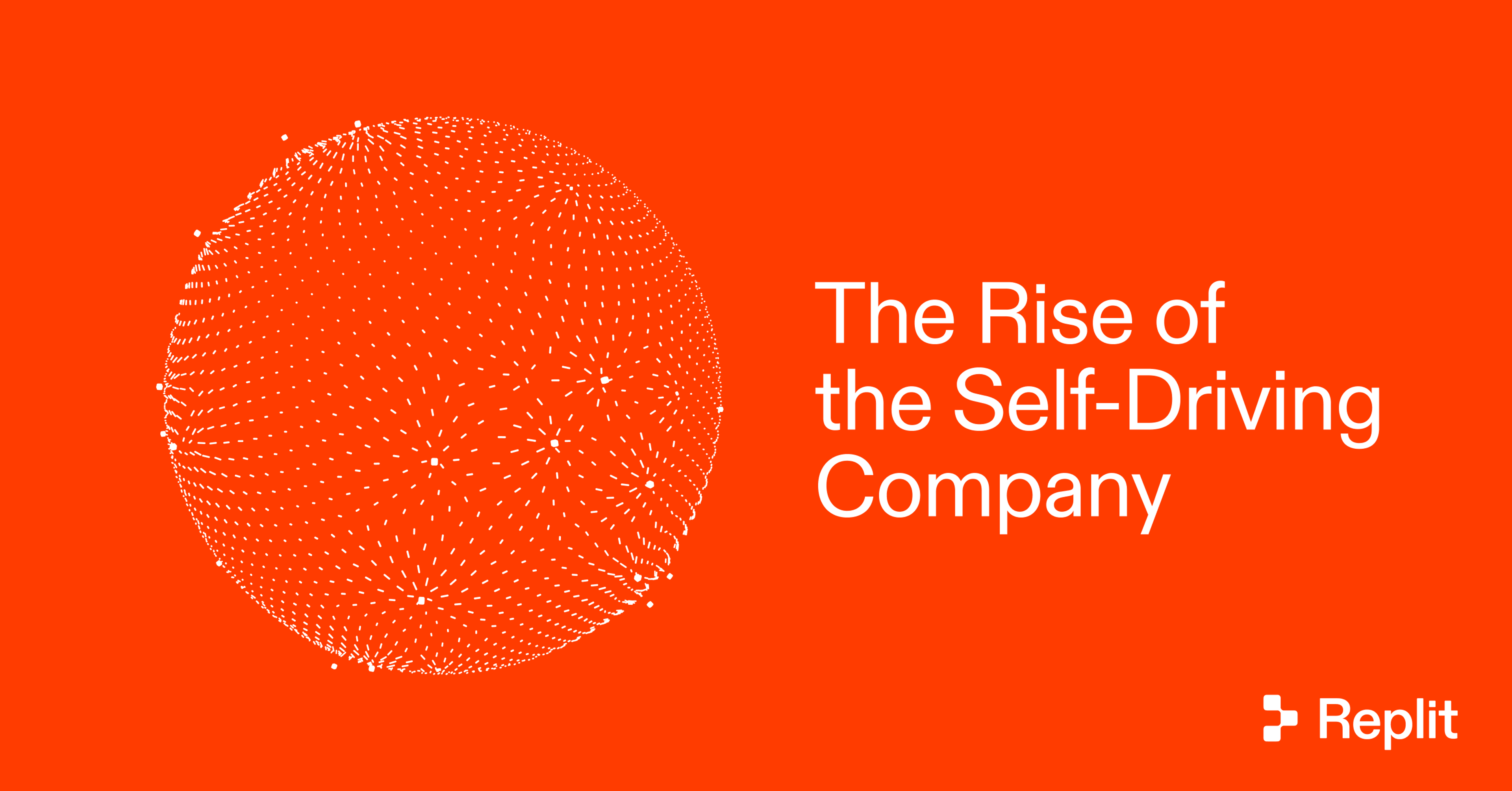 The Rise of the Self-Driving Company — cover image