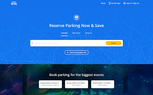spothero-website-screenshot
