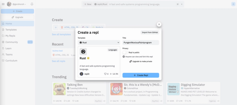 Confirm repl settings