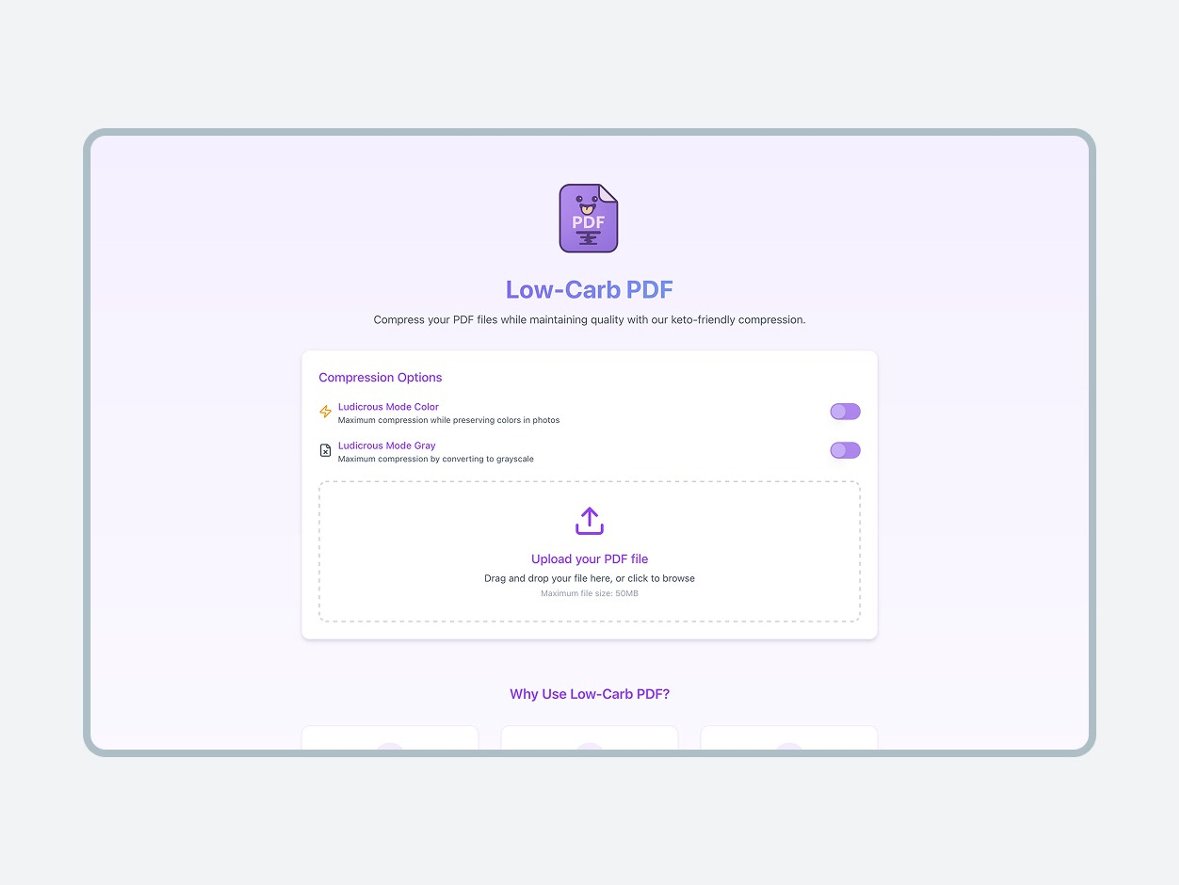 LowCarbPDF