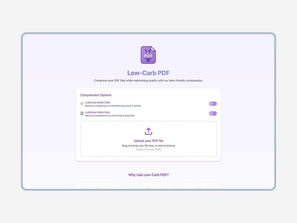 LowCarbPDF
