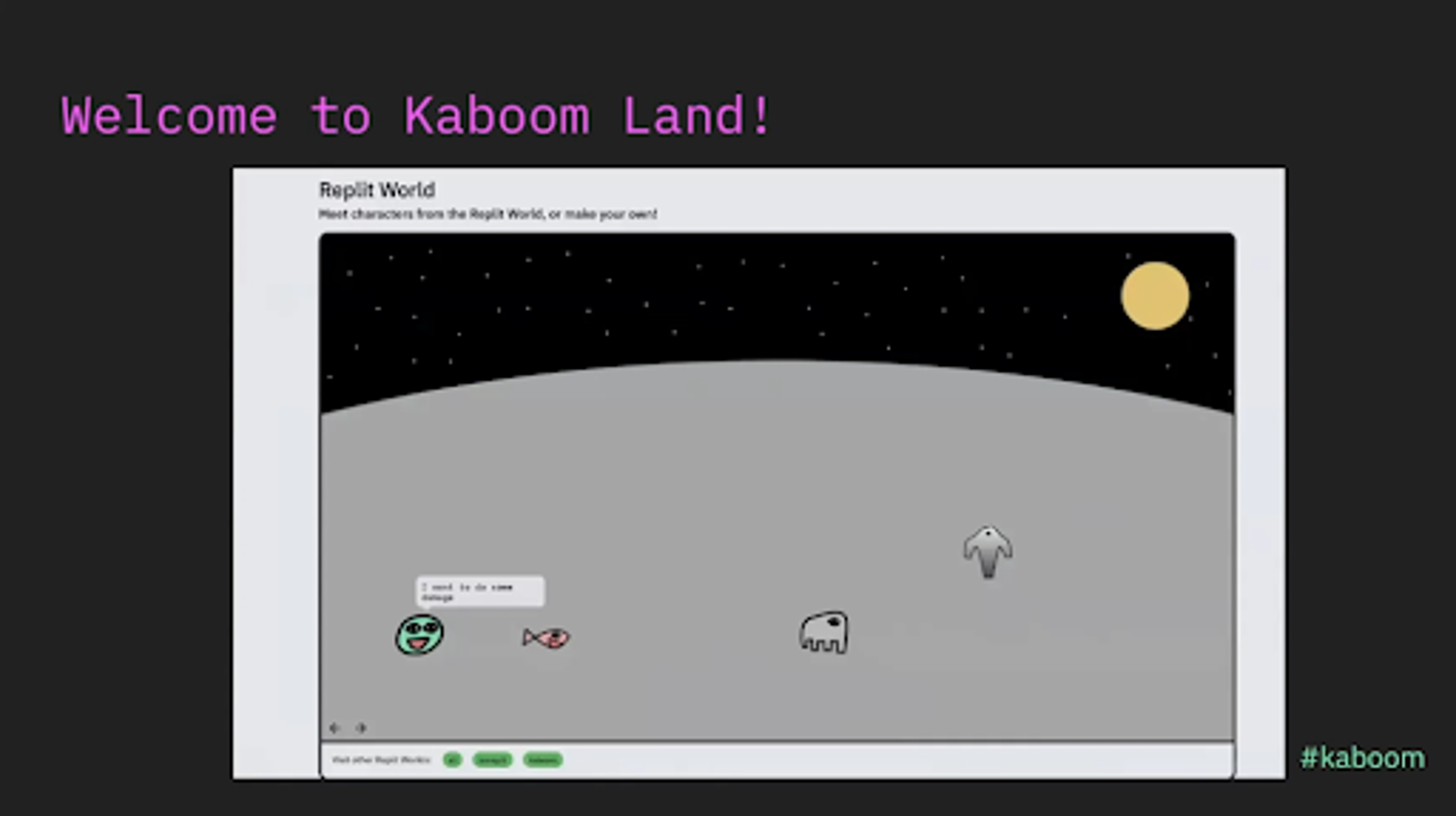 Kaboom Land!