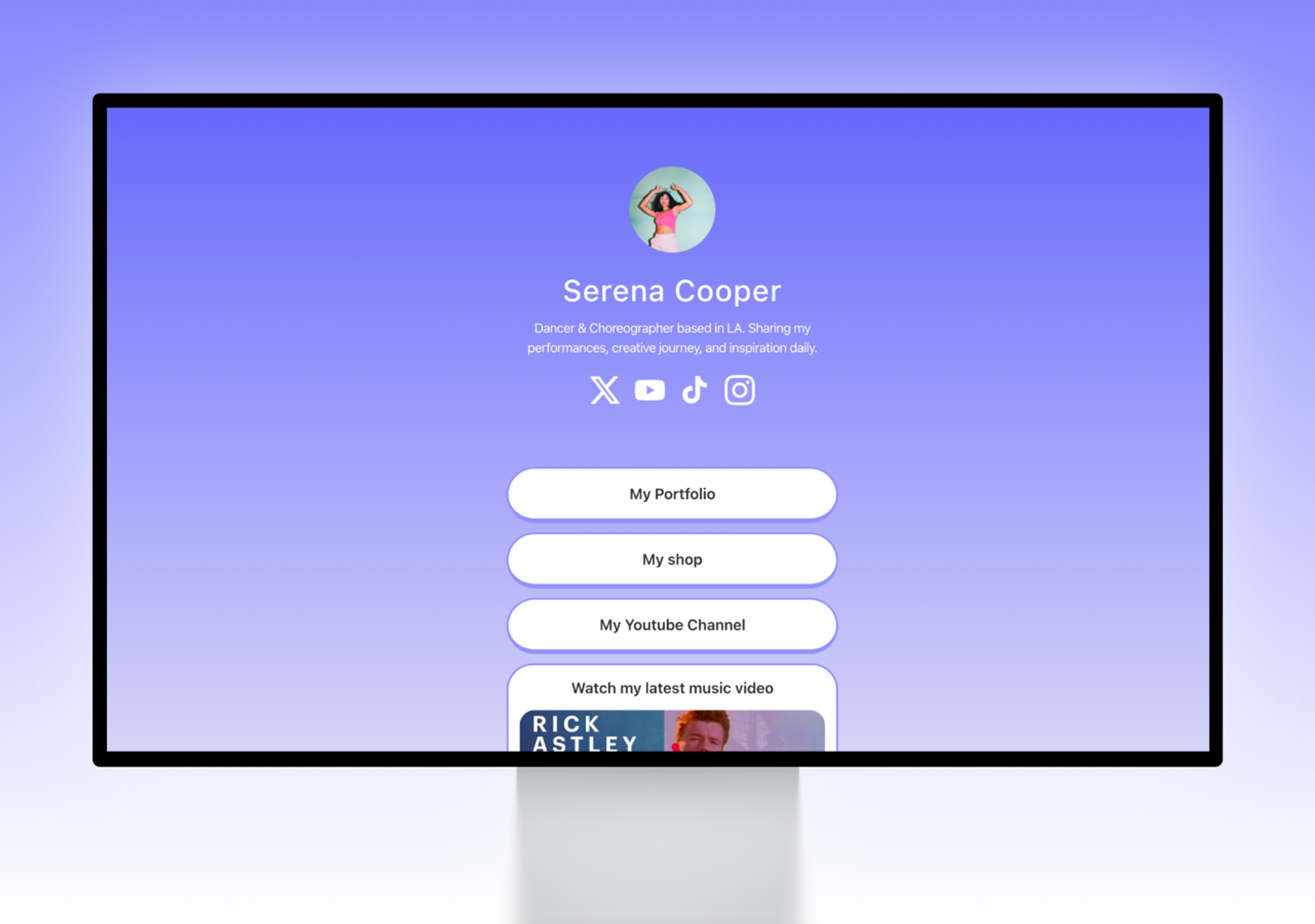 Link in Bio Template