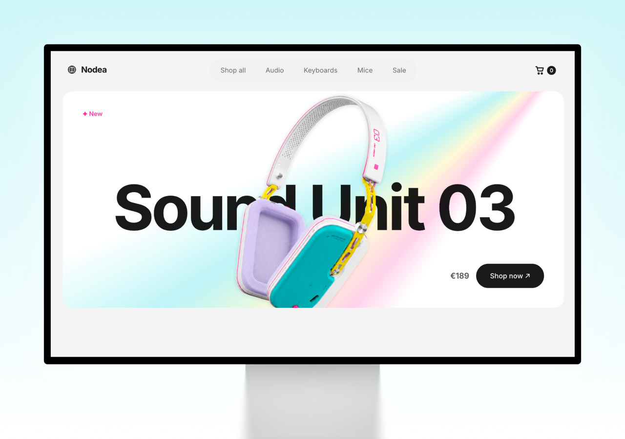Tech Storefront Template
