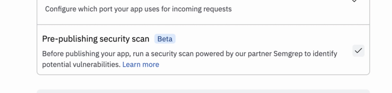 security scanner