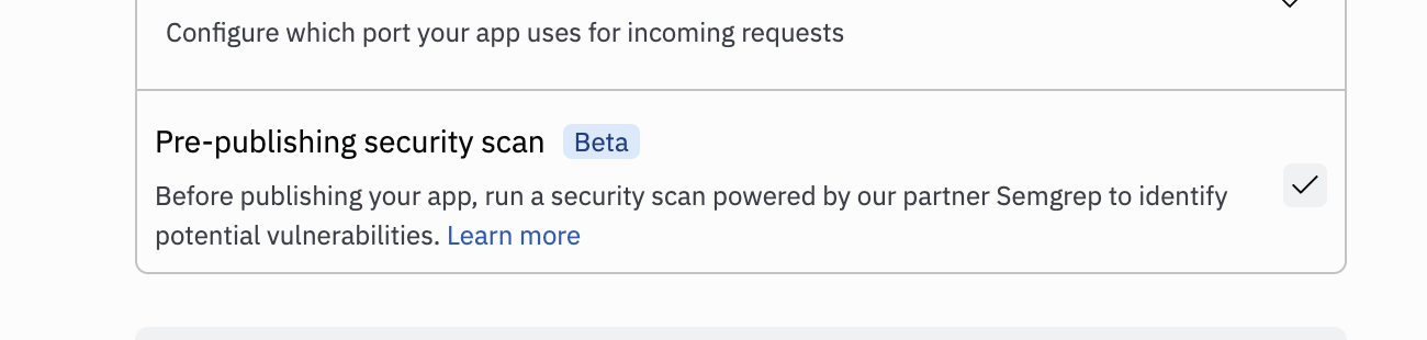 security scanner