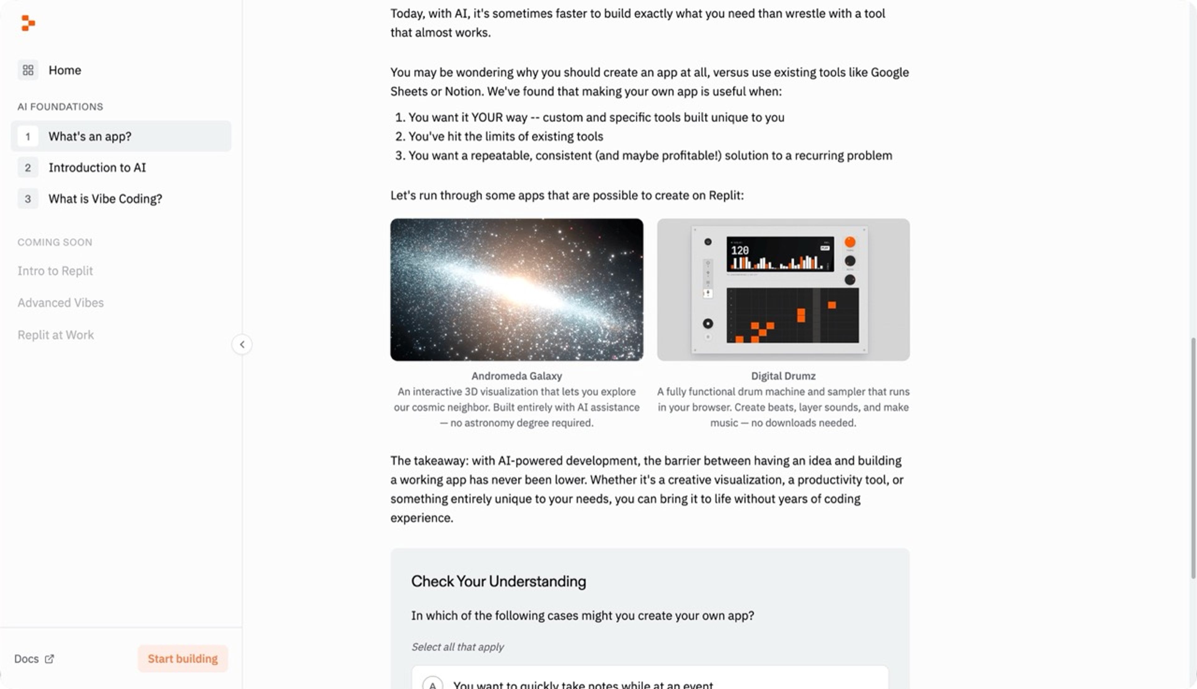 What's an app - Replit Learn