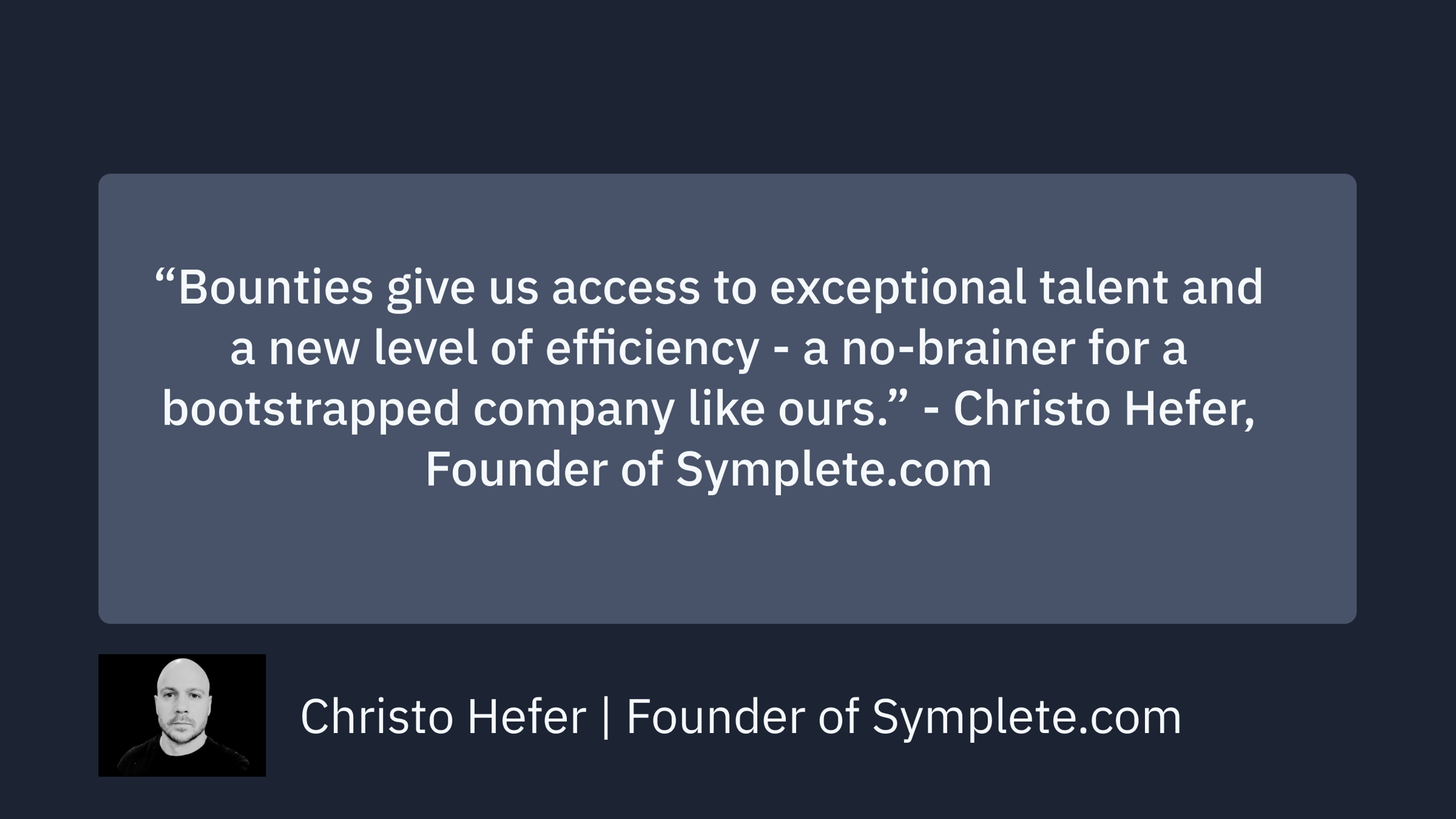 Christo-quote
