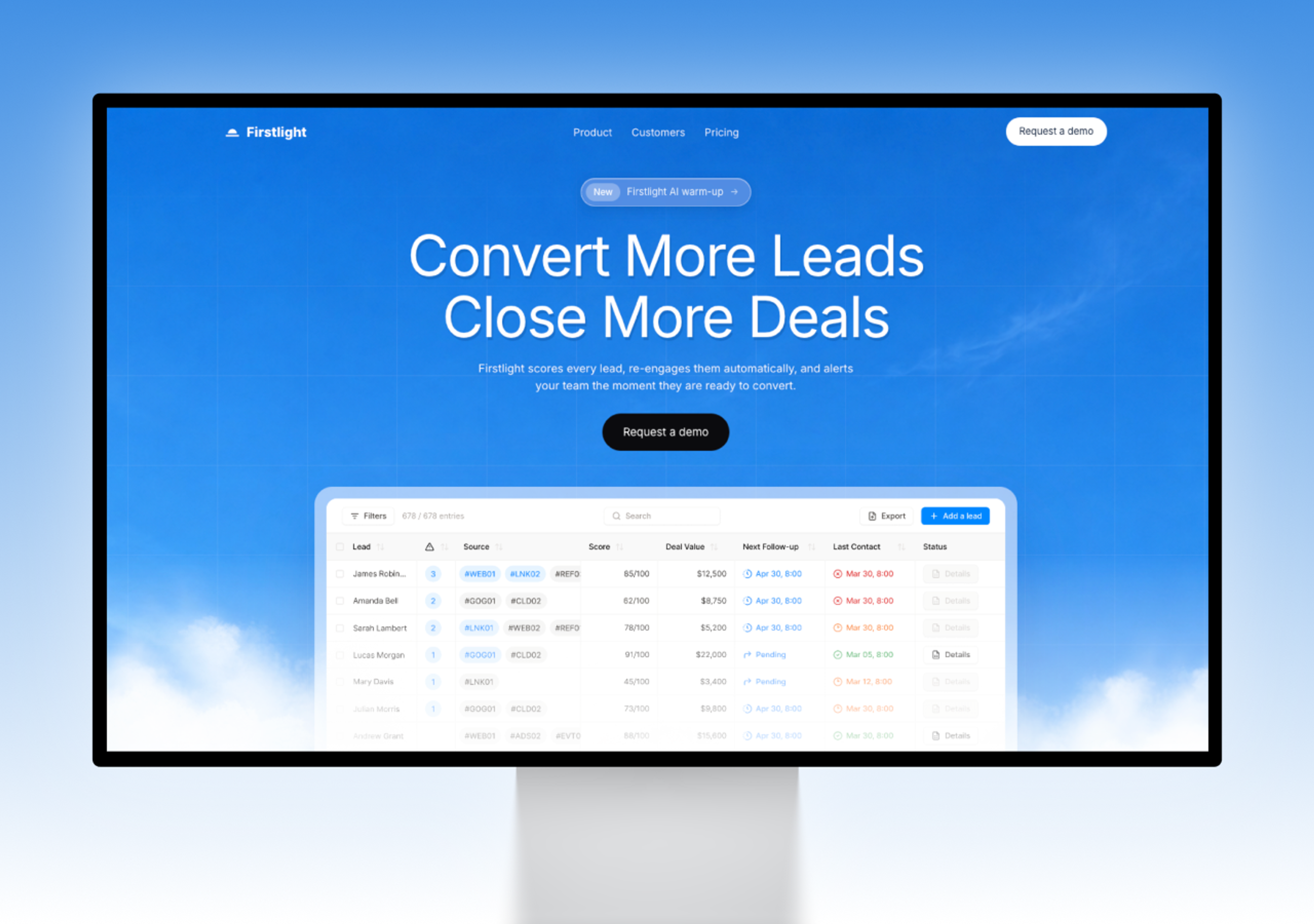 Saas Landing Page Template
