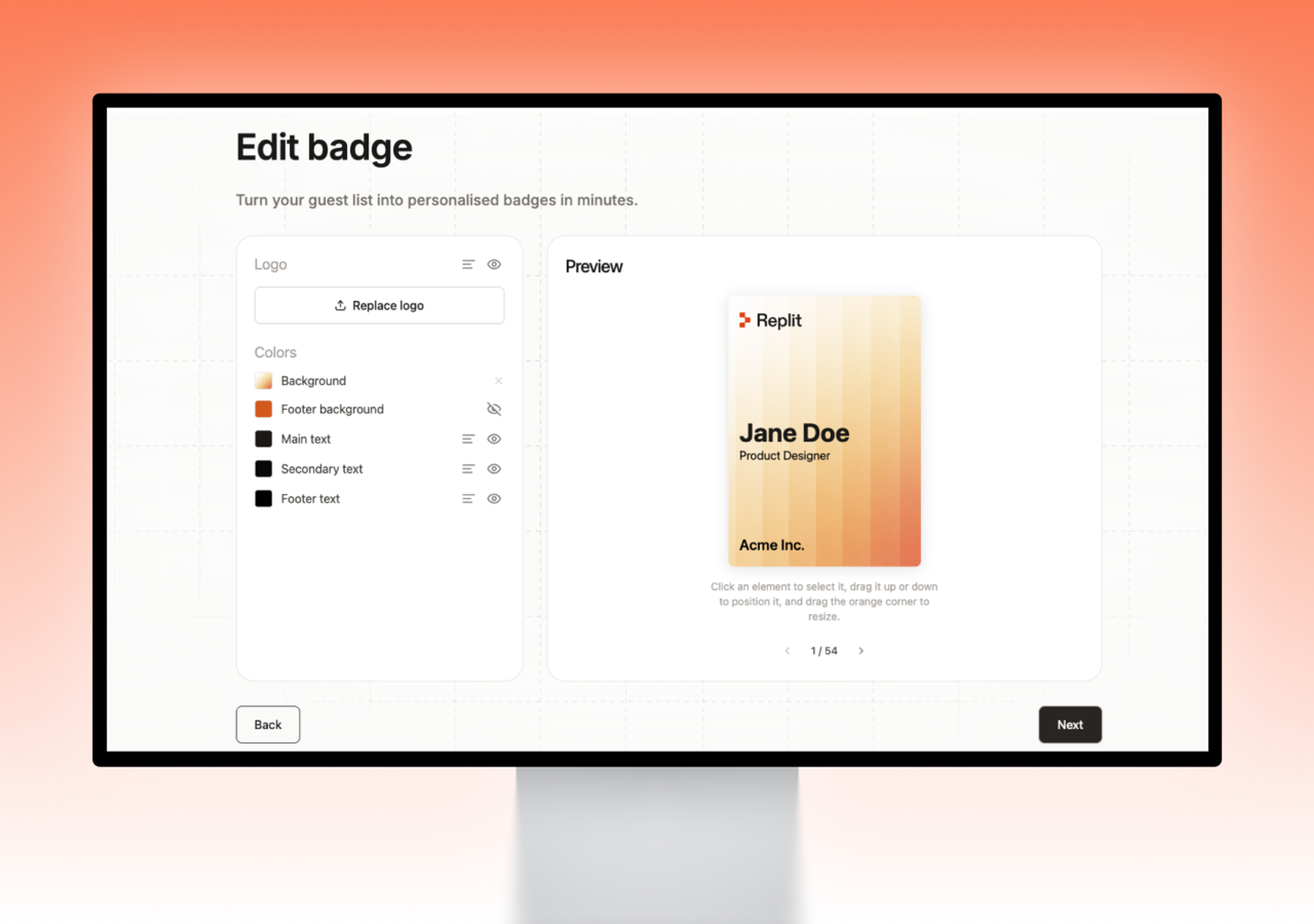 Badge Studio Template