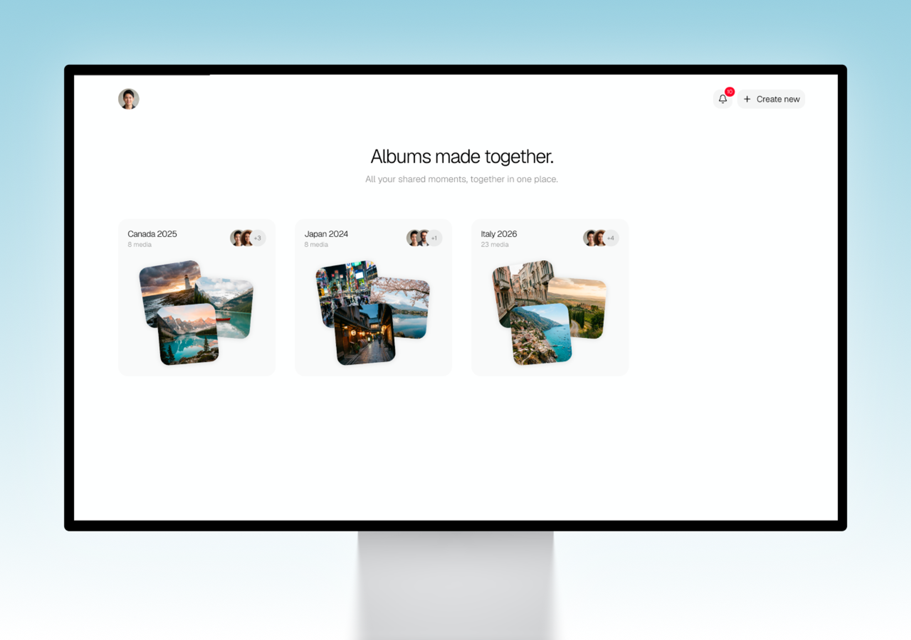 Shared Albums Template