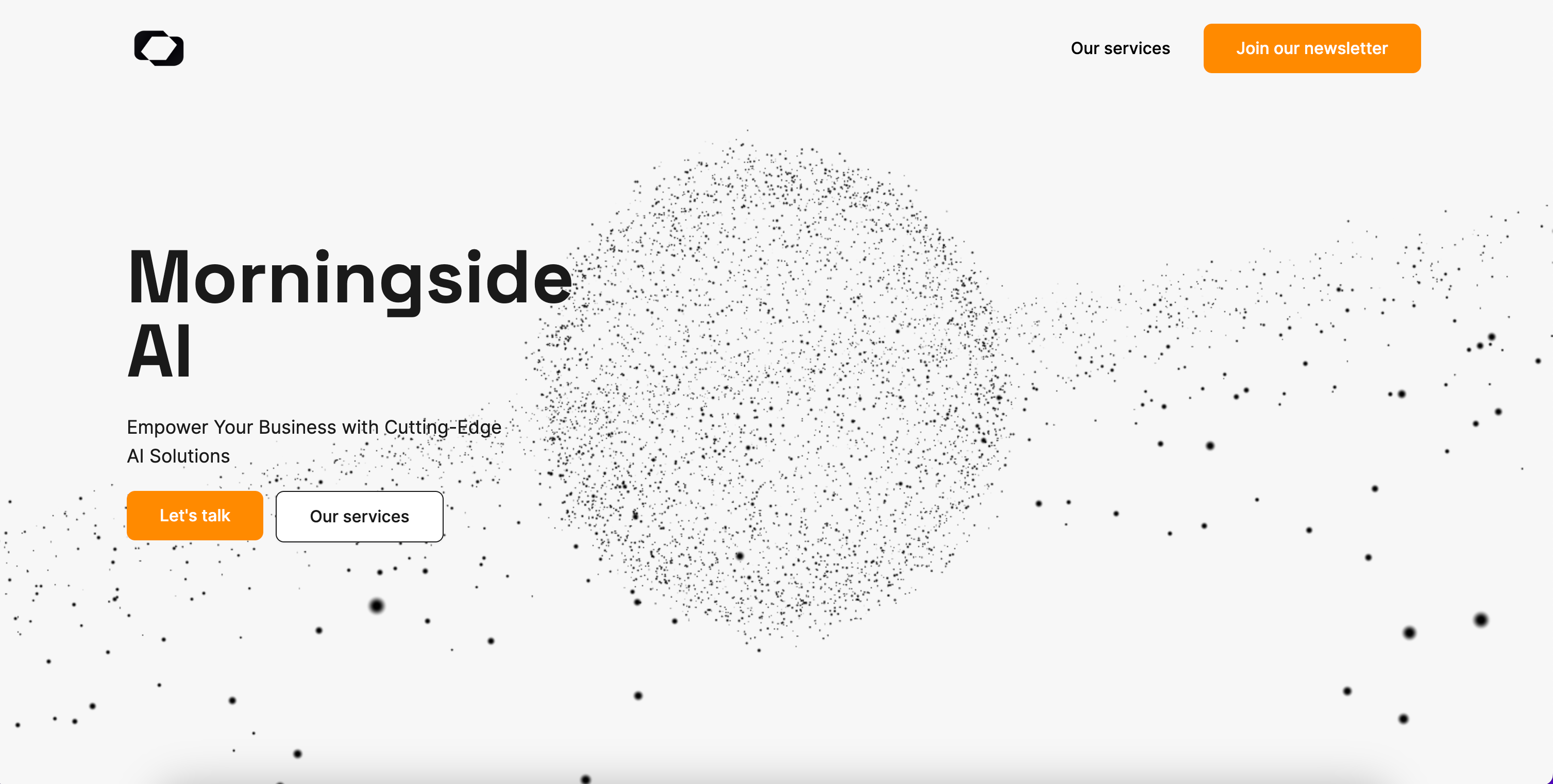 Morningside AI home page