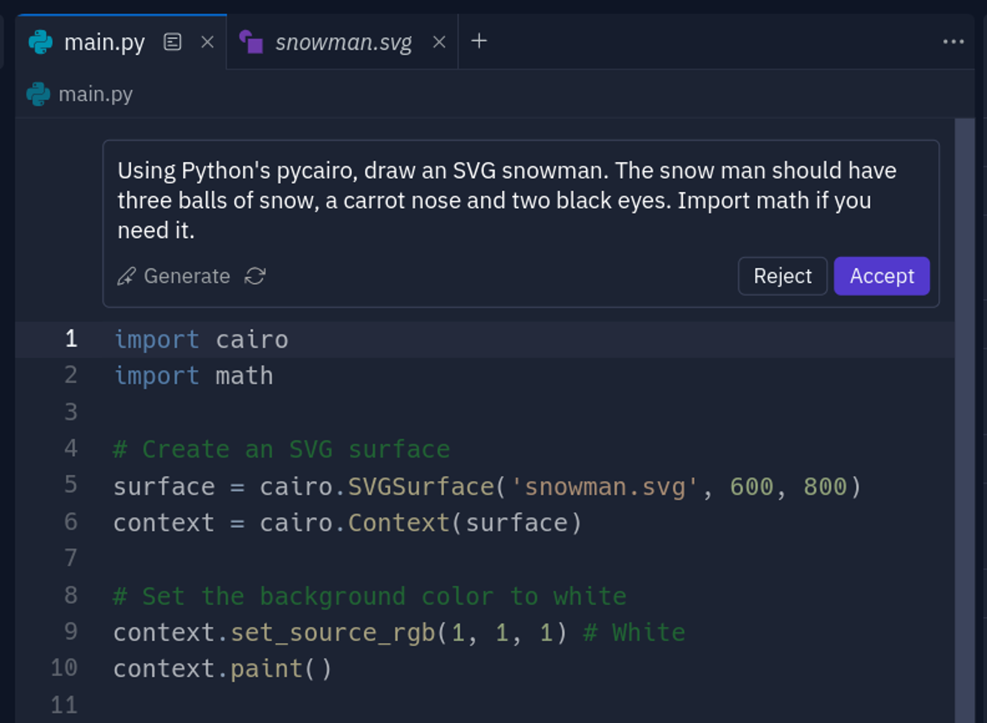 Prompting Replit AI