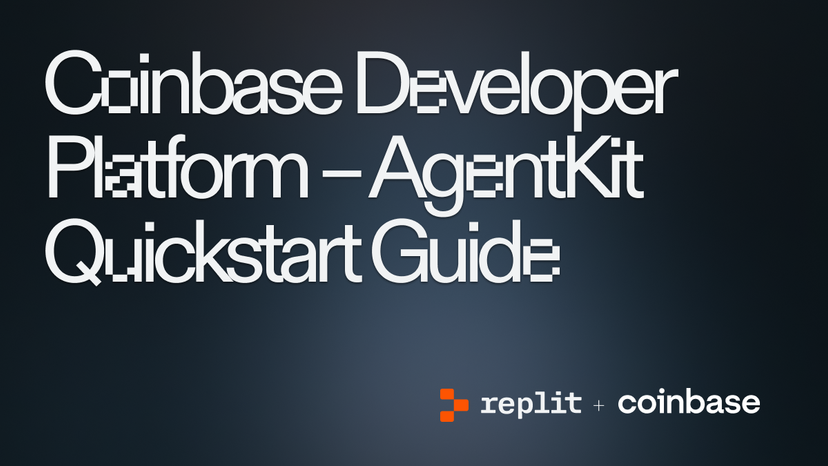Coinbase Developer Platform – AgentKit Quickstart Guide - Replit