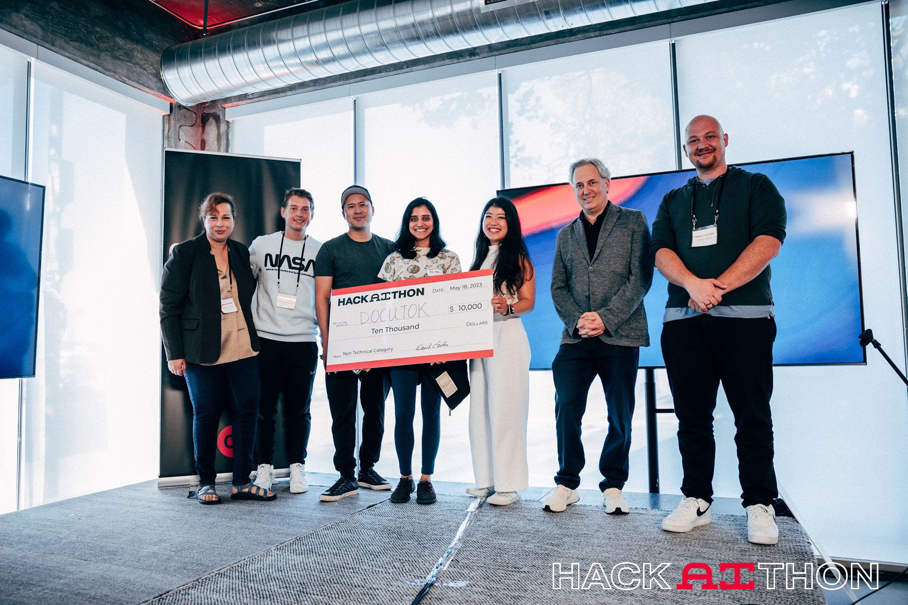 Priyaa's HackAIthon victory 