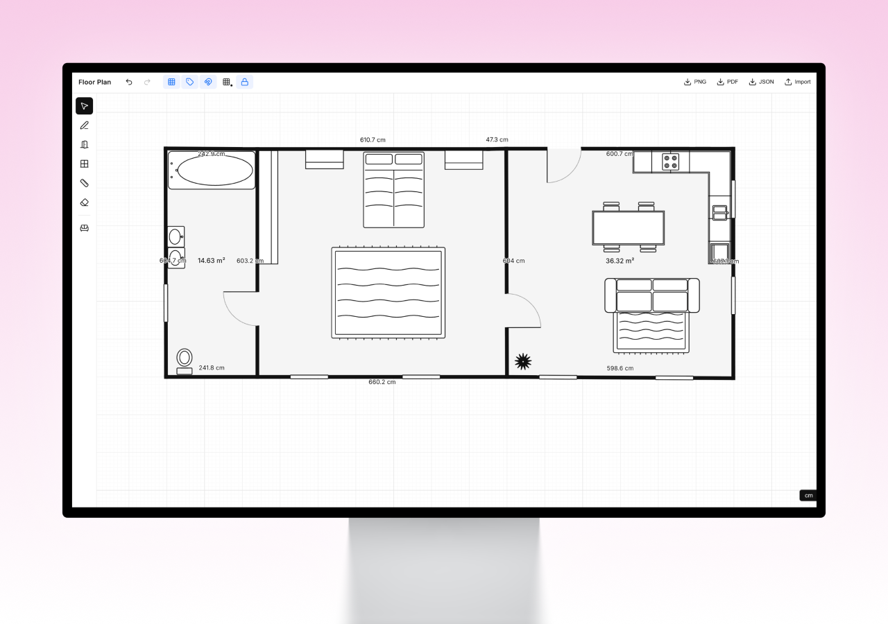2D Floor Plan Designer Template
