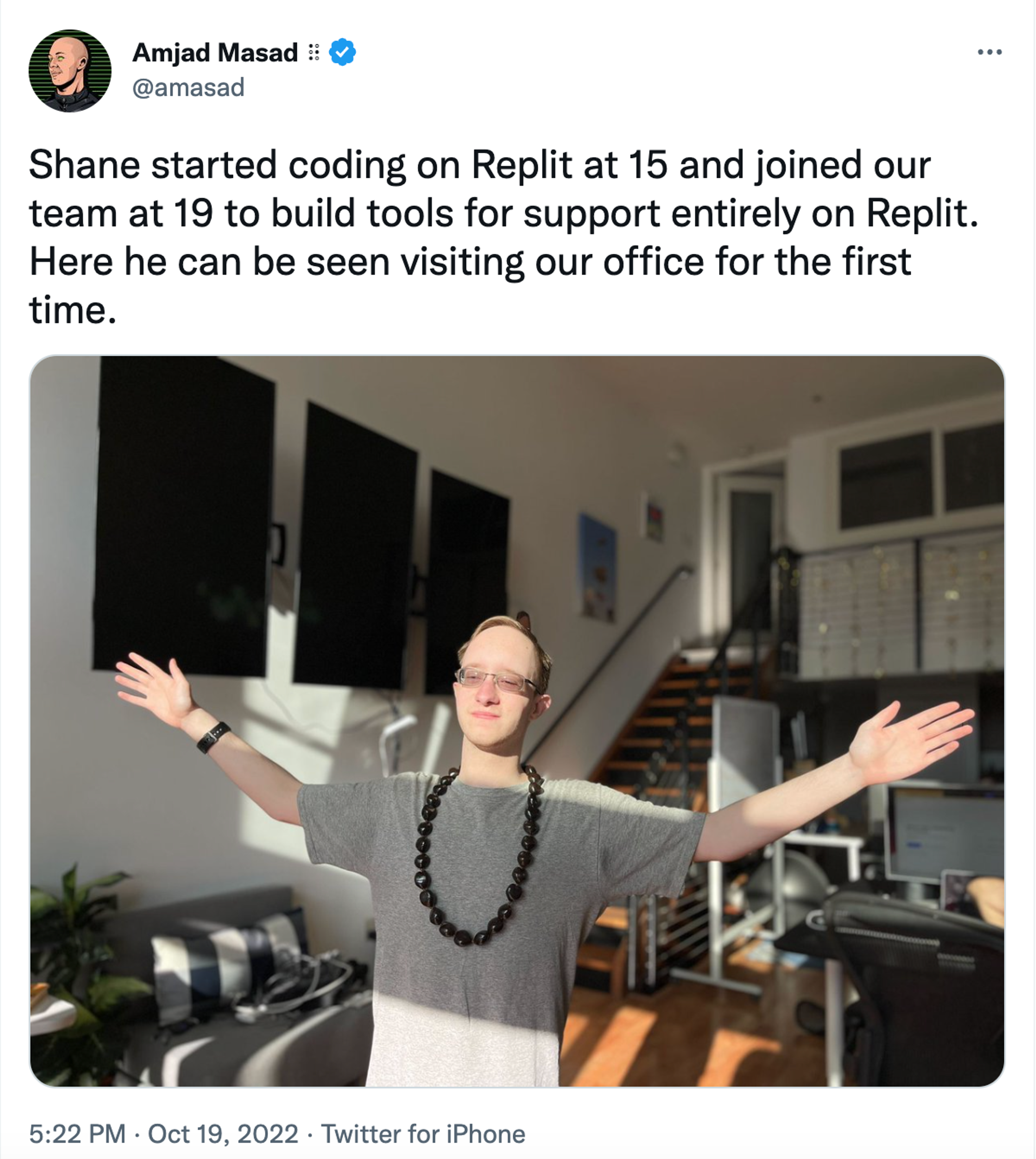 Shane tweet