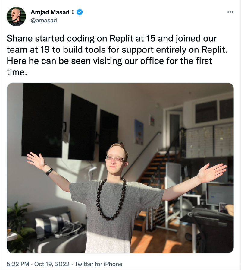 Shane tweet